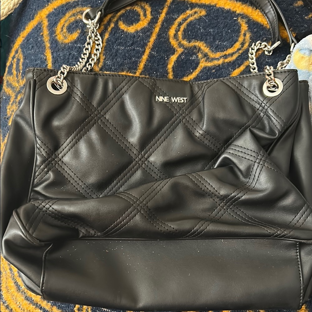 Nine West Black Quilted Women's Bag